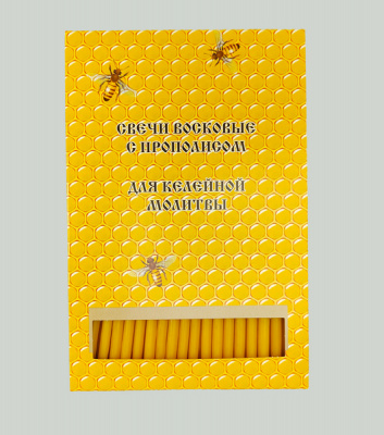 свечи с пчелкой