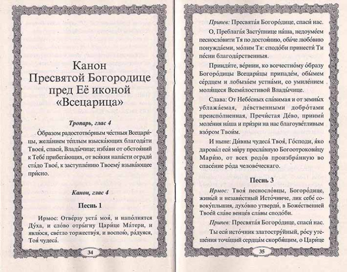 Икона Пресвятой Богородицы 